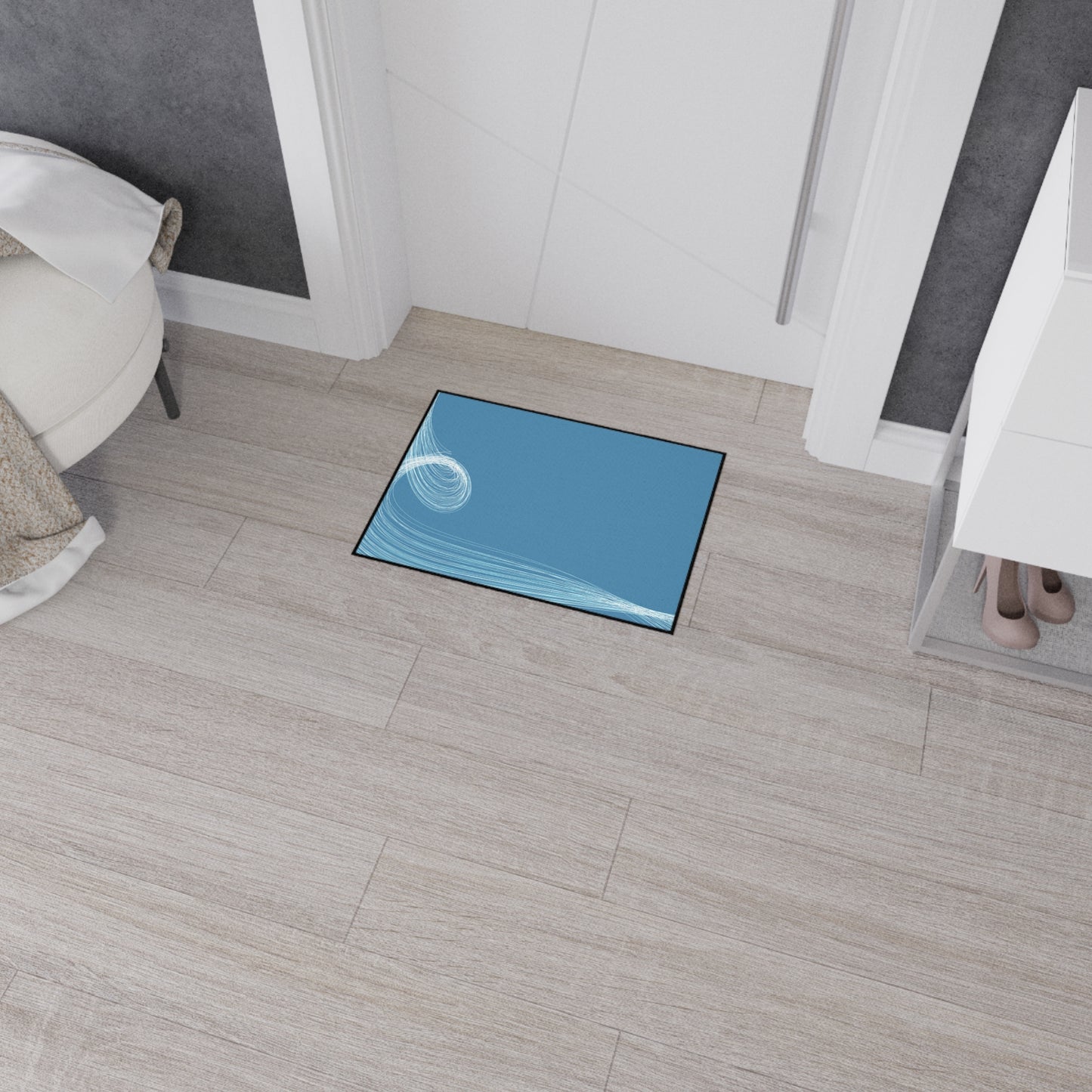 Ocean Breeze Heavy-Duty Floor Mat — Non-Slip Entry & Garage Mat
