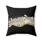 Musical Notes Decorative Pillow Perfect for Music Lovers, Home Decor, Throw Cushion