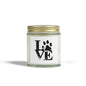 Pet Love Scented Candles - Coconut Apricot Wax for Dog Lovers, Gift for Pet Owners, Home Decor, Cozy Atmosphere, Valentine's Day