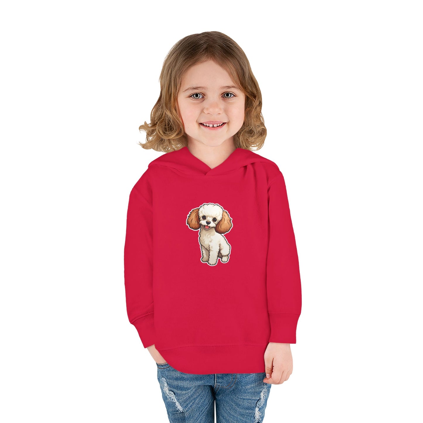 Adorable Toddler Pullover Fleece Hoodie with Cute Puppy Design, Cozy Kids Hoodie, Gift for Toddlers, Warm Winter Wear, Birthday Gift, [...]