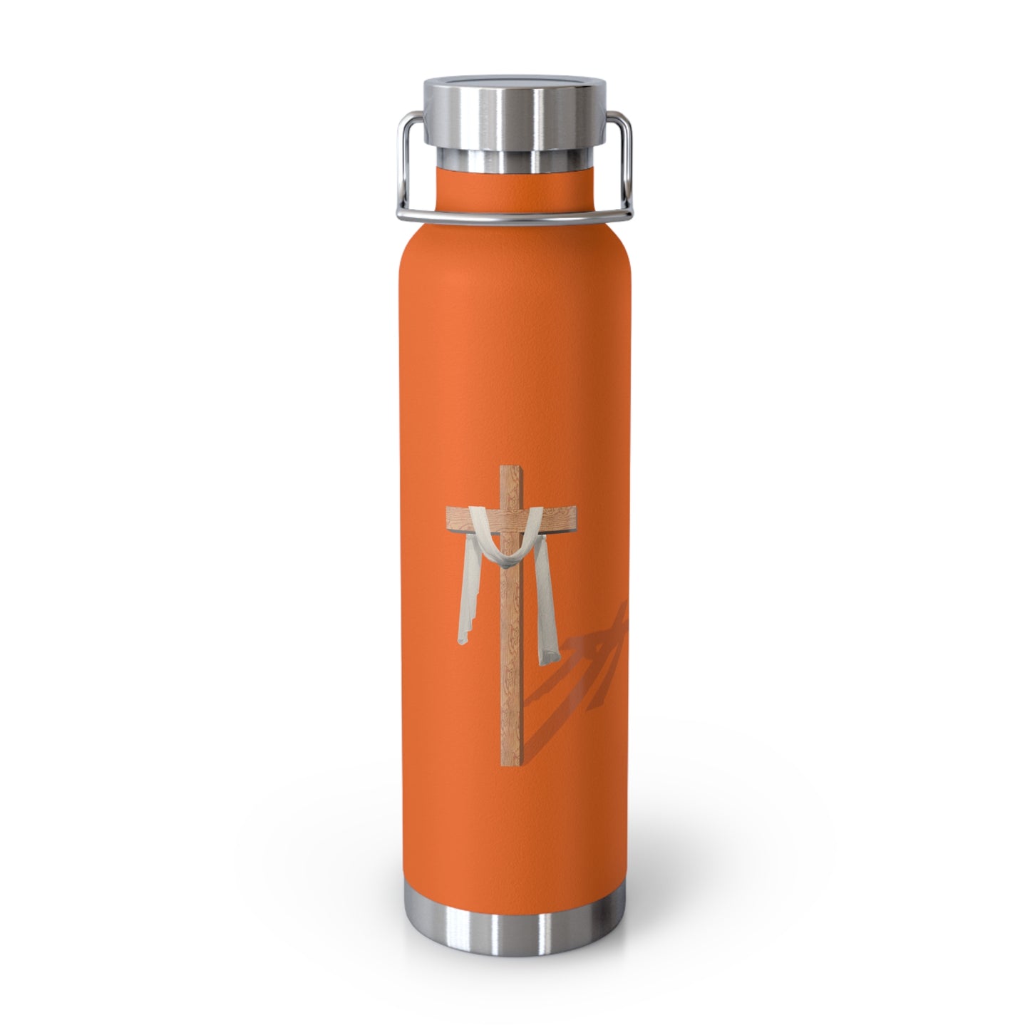 Inspirational Copper Vacuum Insulated Bottle, Faith, Style, Travel, Gifts, Christian