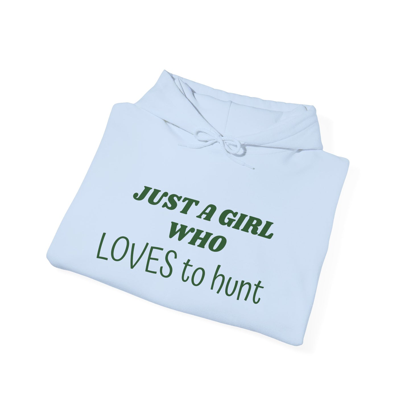Girl Who Loves to Hunt Hoodie