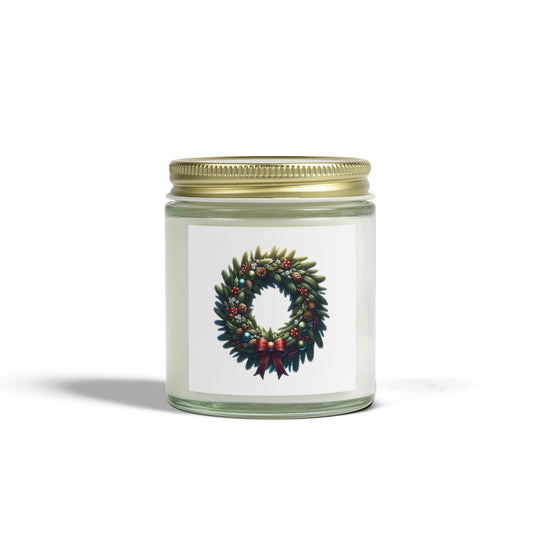 Scented Candles, Coconut Apricot Wax (4oz, 9oz)
