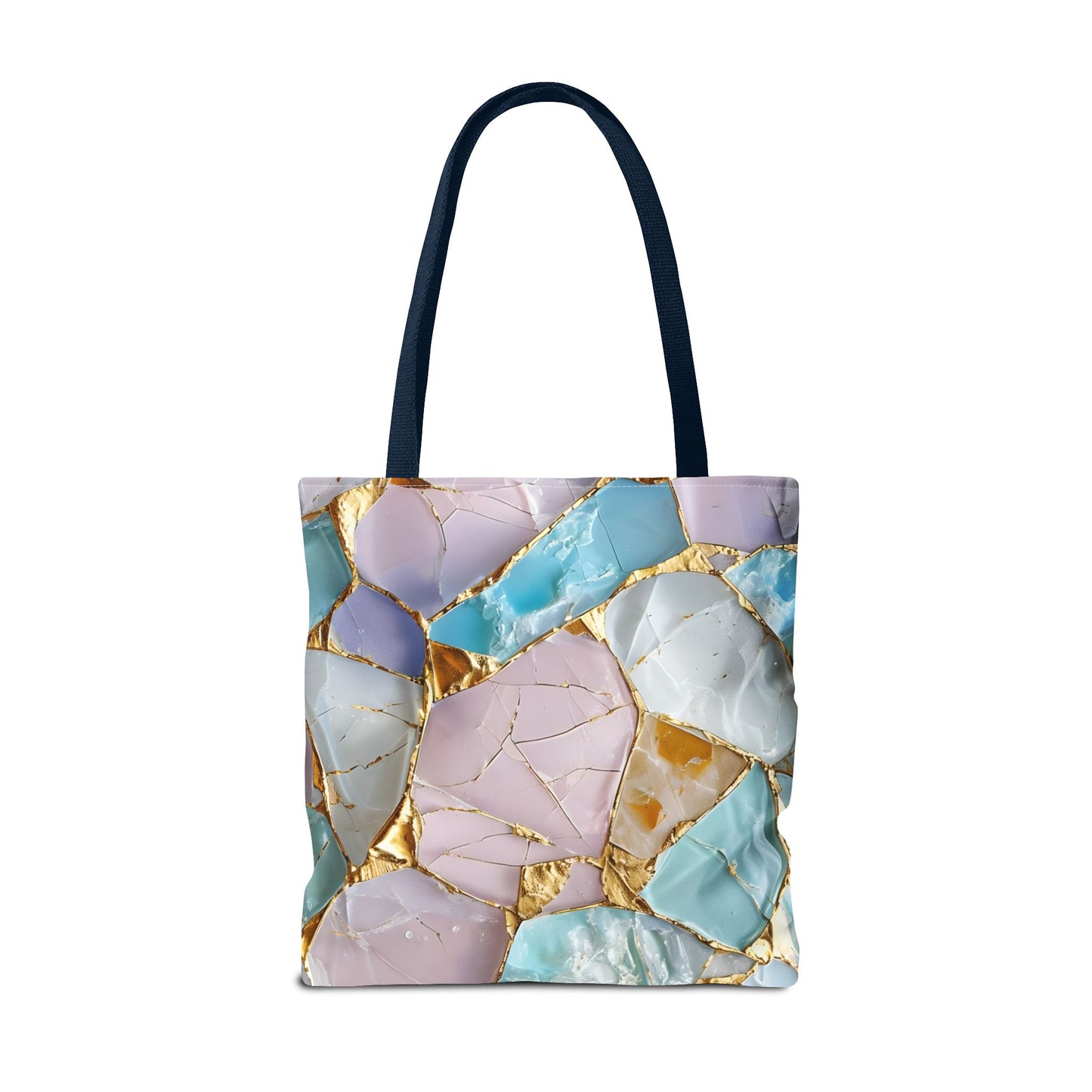 Elegant Geode Tote Bag - Chic Shopping Bag, Stylish Beach Tote