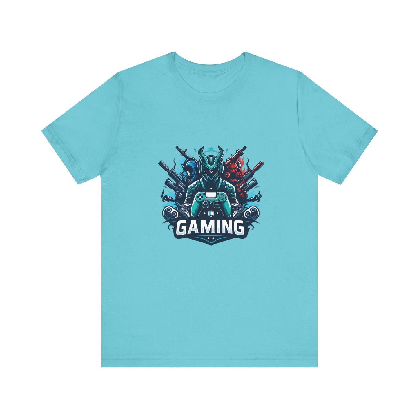Gaming Controller Emblem Tee — Esports Gamer Graphic T-Shirt