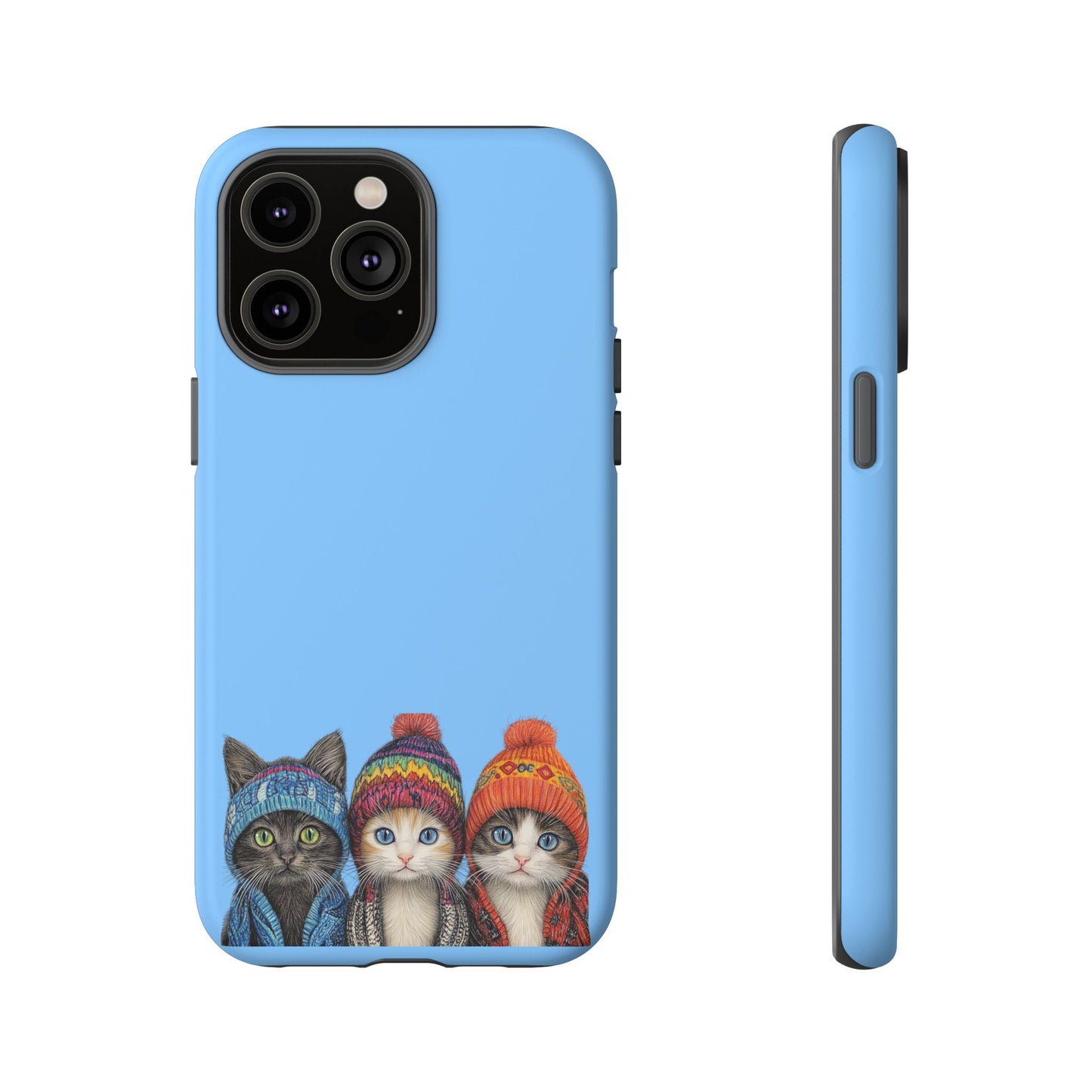 Cat-Themed Phone Case, Cute Cat Cases for Cat Lovers, Gifts for Cat Owners, Fun Cat Accessories, Holiday Present for Pet Lovers