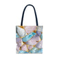 Elegant Geode Tote Bag - Chic Shopping Bag, Stylish Beach Tote