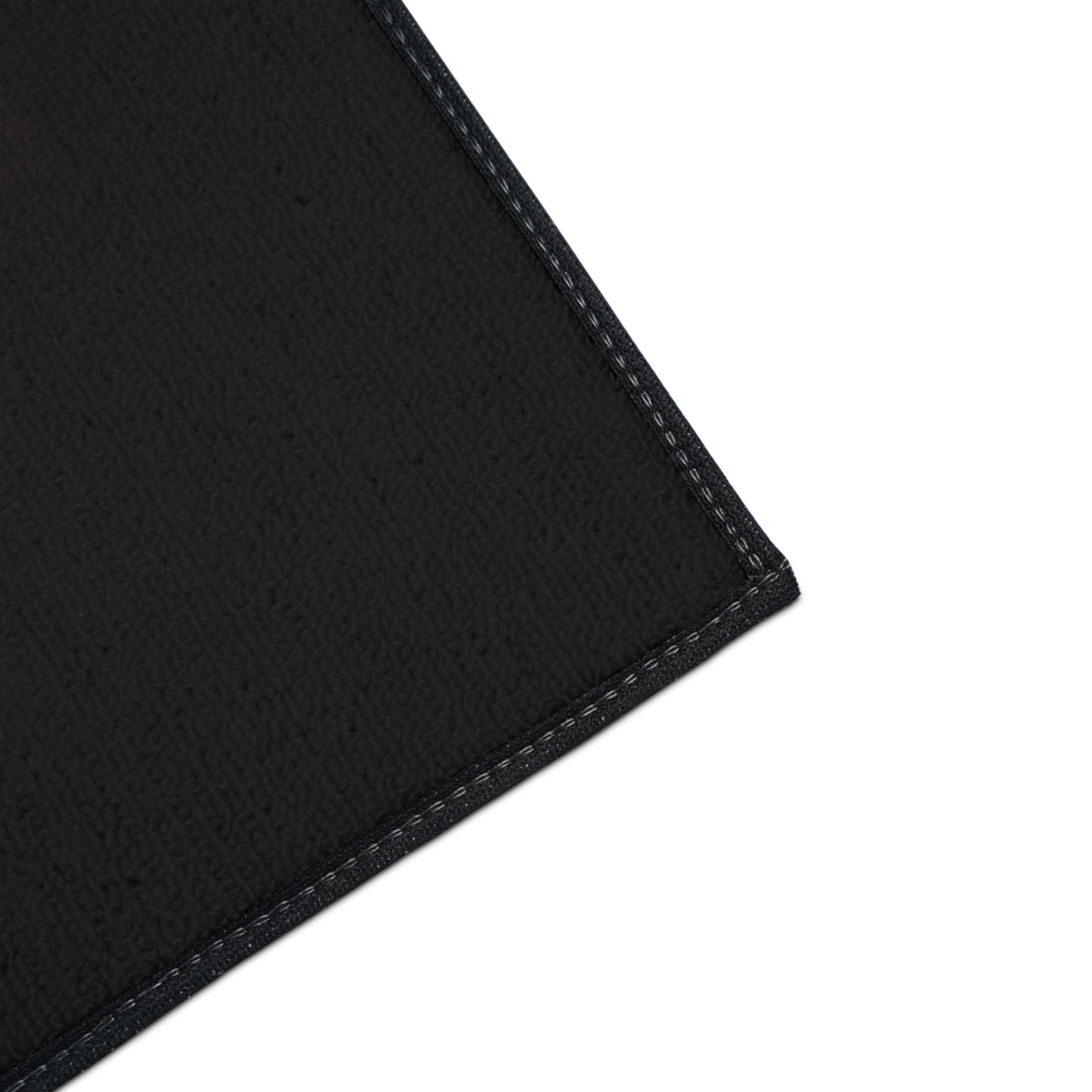 Black Cat Eyes Floor Mat — Heavy Duty Halloween Entry Rug