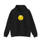 Smiley Face Hooded Sweatshirt, Cozy Unisex Hoodie, Casual Wear, Gift for Friends, Cheerful Apparel, Everyday Comfort Clothing