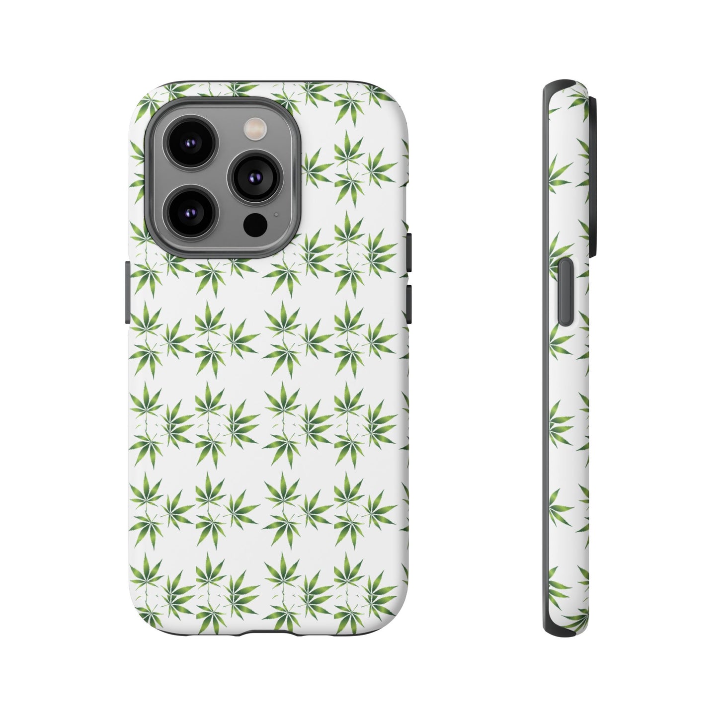 Stylish Phone Case with Cannabis Leaf Design, Durable Phone Cover, Gift for Stoner Friends, Unique Phone Accessory, Nature-Inspired Design