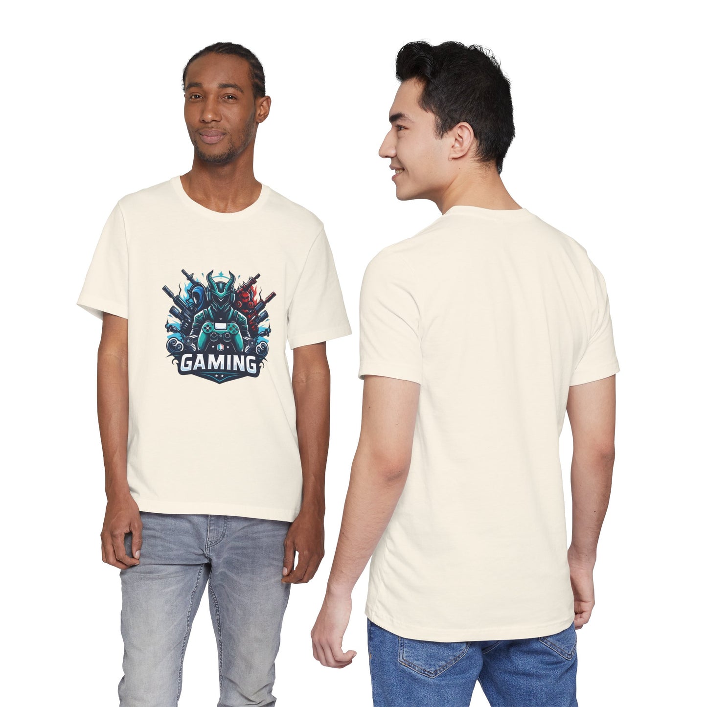 Gaming Controller Emblem Tee — Esports Gamer Graphic T-Shirt