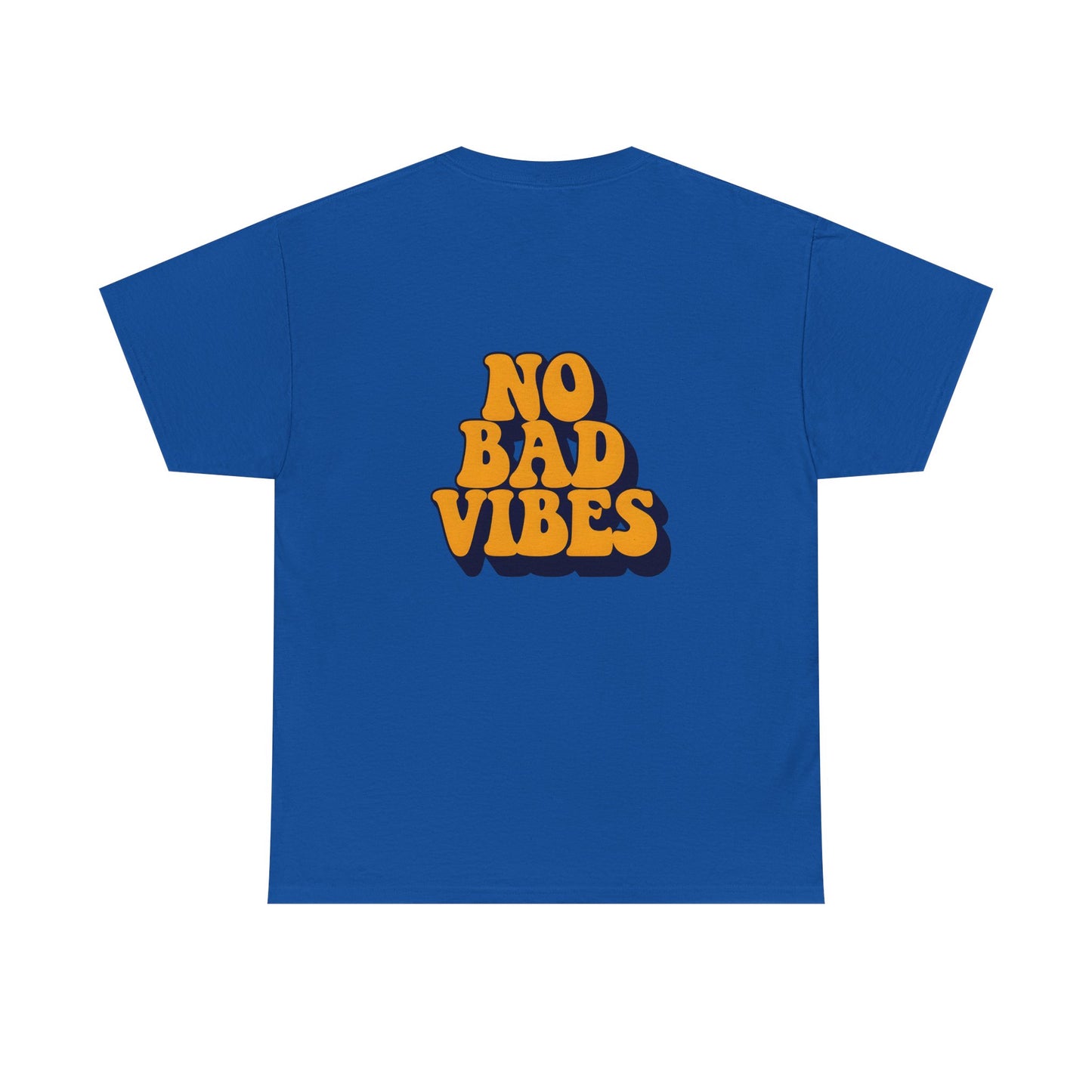 Good Vibes Only Unisex Heavy Cotton Tee, Casual Tee, Positive Message Shirt, Summer Fashion, Gift for Friends, Outdoor Wear