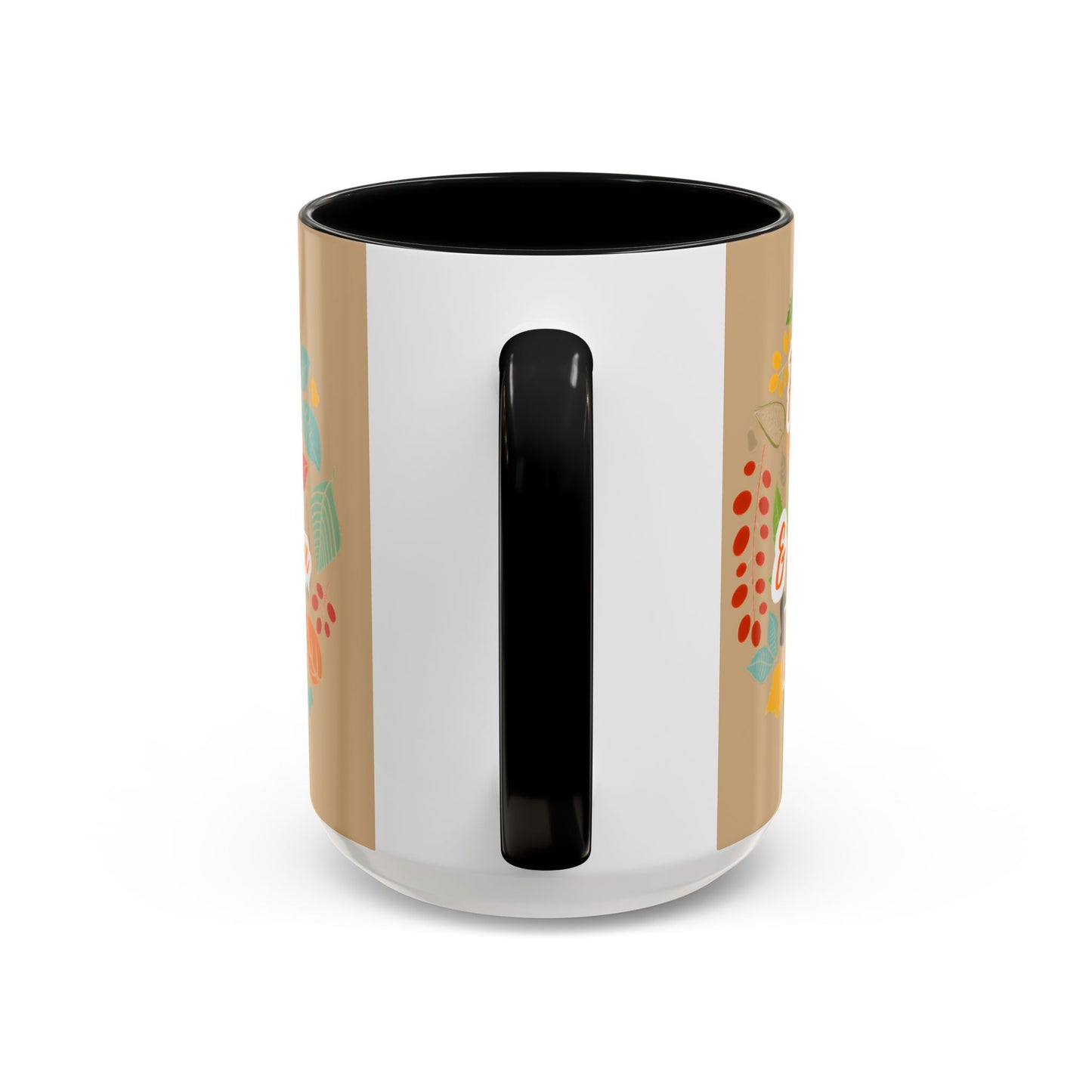 Fall Breeze & Leaves Coffee Mug, Autumn Mug, Seasonal Drinkware, Cozy Kitchen Decor, Perfect Gift for Fall Lovers