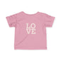 Infant Love Tee, Cute Baby Shirt, Toddler Love T-Shirt, Baby Gift, Playdate Outfit, Nursery Decor