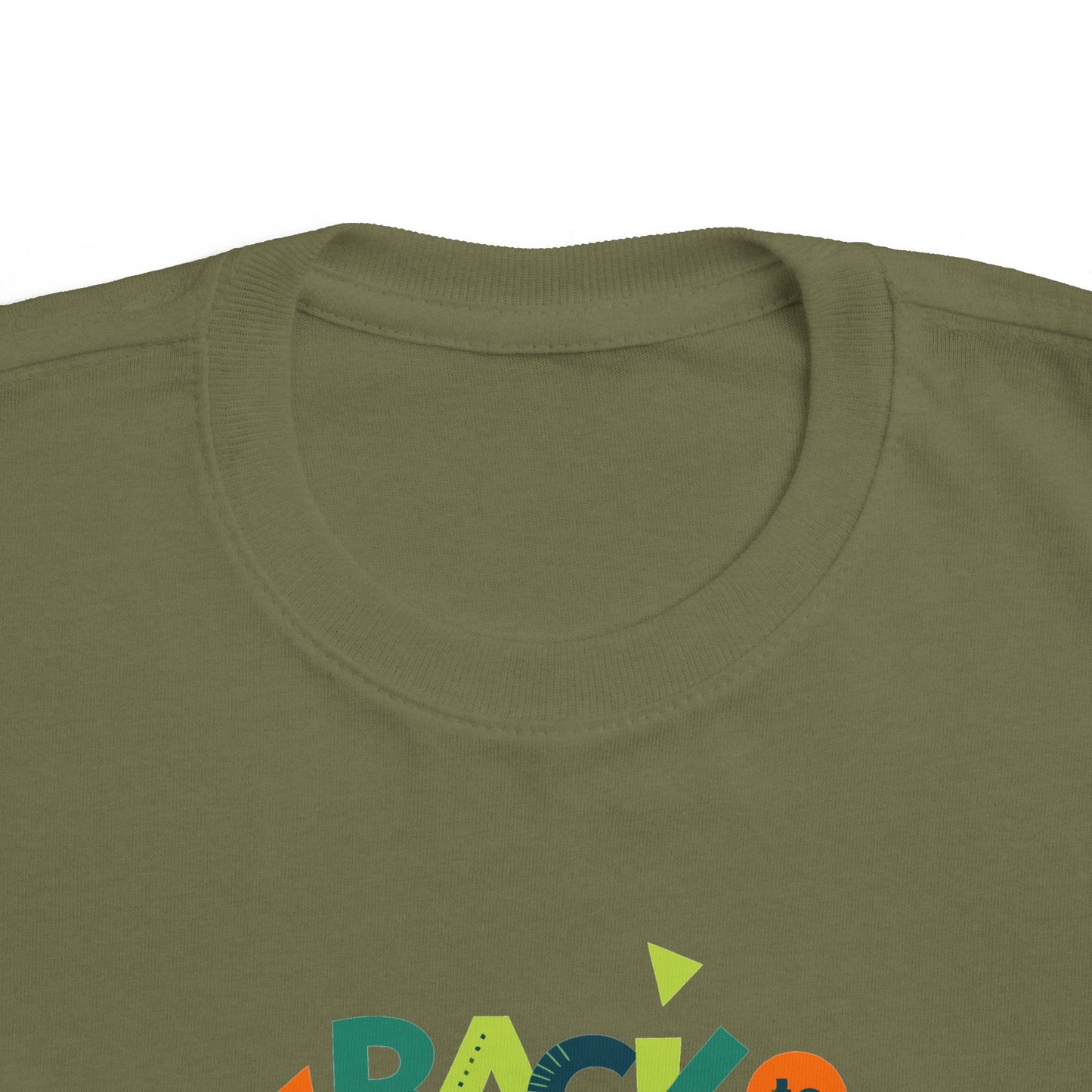 Colorful Toddler Tee - Perfect for Back to School, Kids' Birthday Gift, Playdates, Everyday Wear, Print Your Way