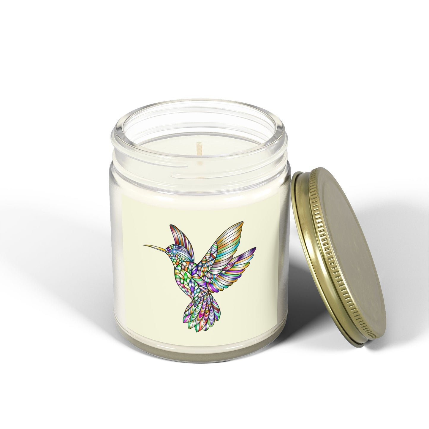 Colorful Hummingbird Scented Candle, Aromatherapy Candle, Gift Idea, Home Decor, Relaxation Candle, Eco-Friendly Wax