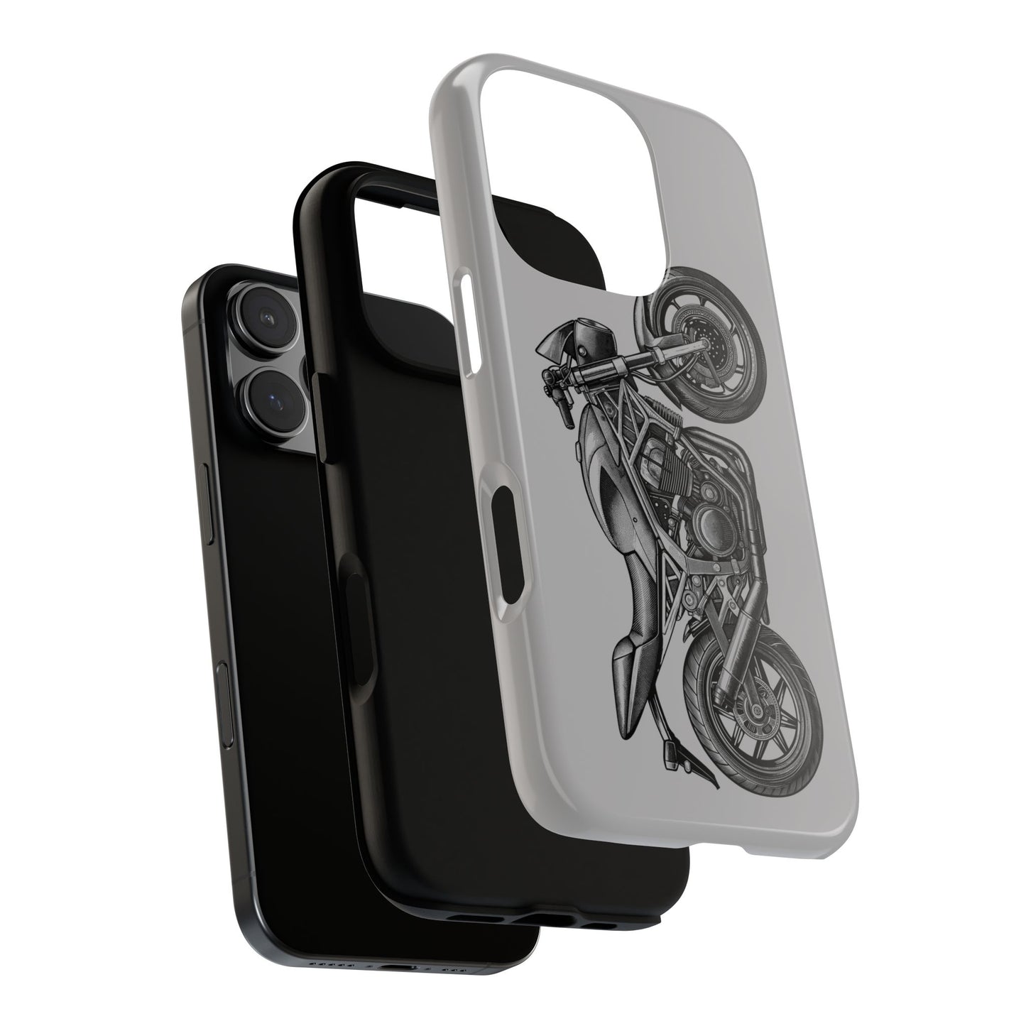 Motorcycle Phone Case - Tough Cases - Biker Gift, Motorcycle Lover, Custom Phone Cover, Unique Biker Accessory