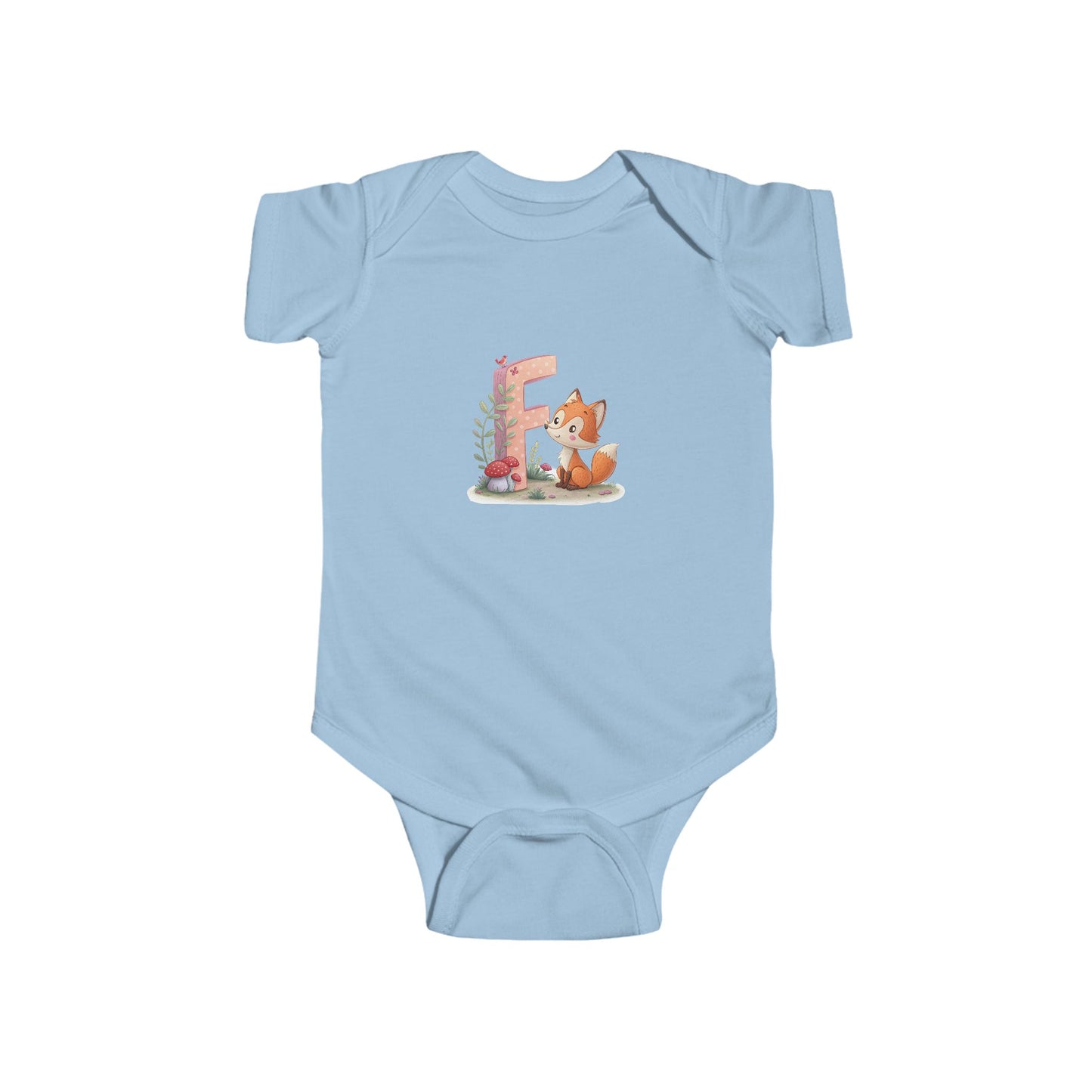 Whimsical Fox-Themed Infant Bodysuit, Cute Baby Outfit, Baby Shower Gift, Personalized Gift, Toddler Clothing, Newborn Essentials