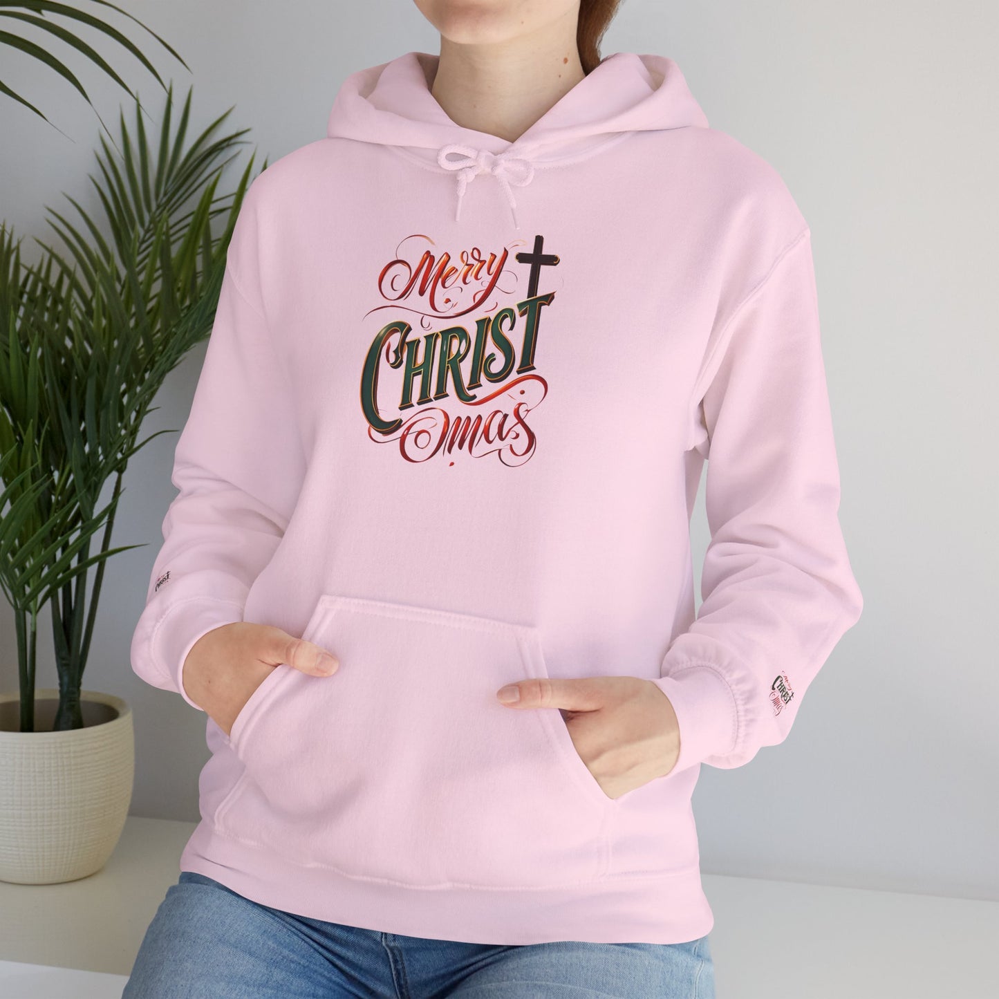 Merry Christmas Hoodie, Cozy Unisex Sweatshirt for Holiday Gatherings, Festive Gift Idea for Him/Her, Winter Apparel, Christmas Sweater