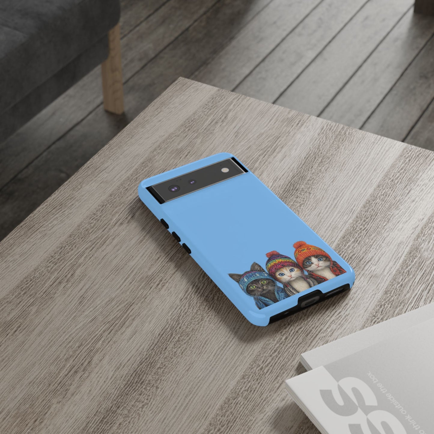 Cat-Themed Phone Case, Cute Cat Cases for Cat Lovers, Gifts for Cat Owners, Fun Cat Accessories, Holiday Present for Pet Lovers