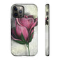 Rose Phone Case – Tough Cases, Floral Phone Cover, Gift for Her, Minimalist Design, Nature Lover's Accessory, Birthday Gift Idea