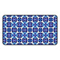 Blue Geometric Desk Mat for Stylish Workspaces