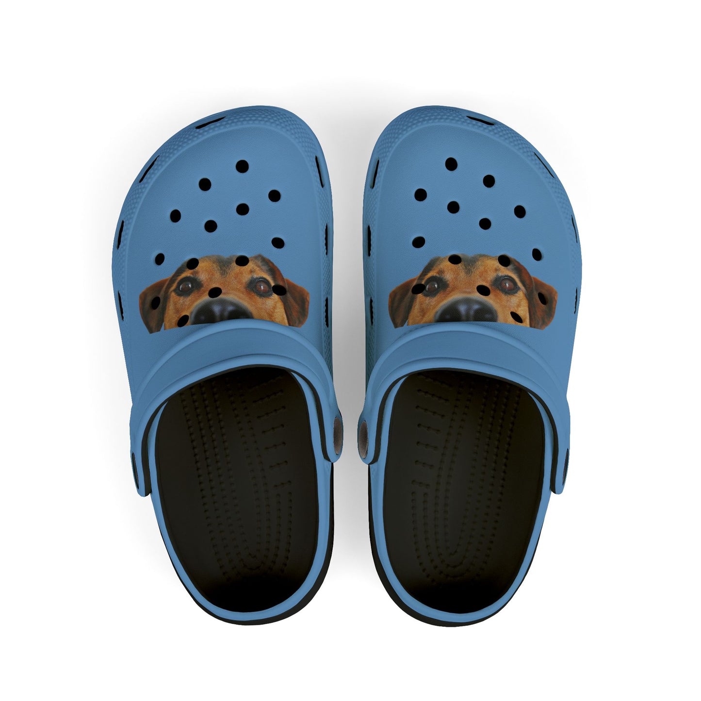 Adorable Kids' EVA Foam Clogs with Dog Design | Fun Footwear, Summer Shoe, Vacation Essential, Pet Lover Gift, Outdoor Play