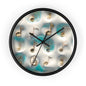 Musical Notes Wall Clock - Home Decor for Music Lovers, Gift for Musicians