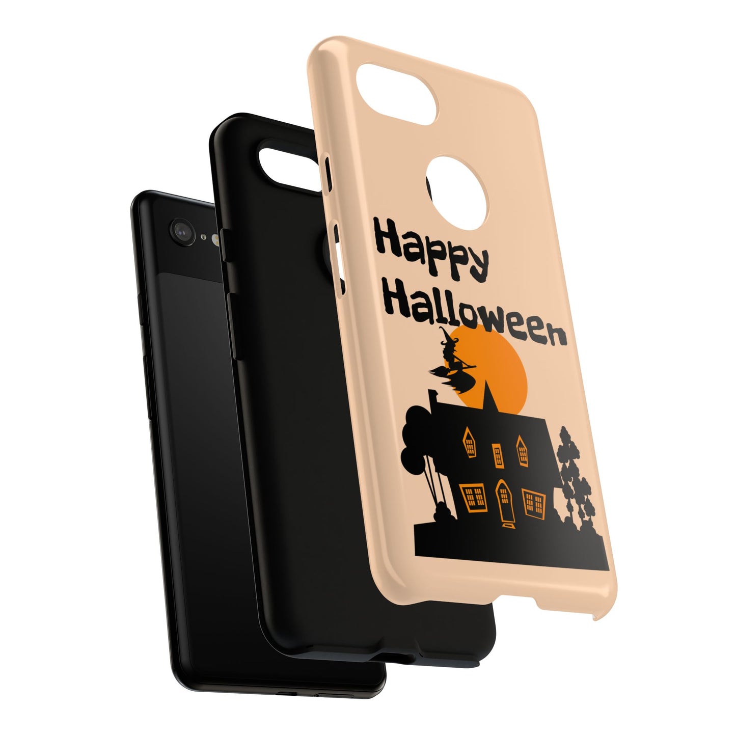 Halloween Phone Case, Spooky Mobile Cover, Tough Case for Phone, Witch Design, Fall Decor, Unique Gift for Halloween