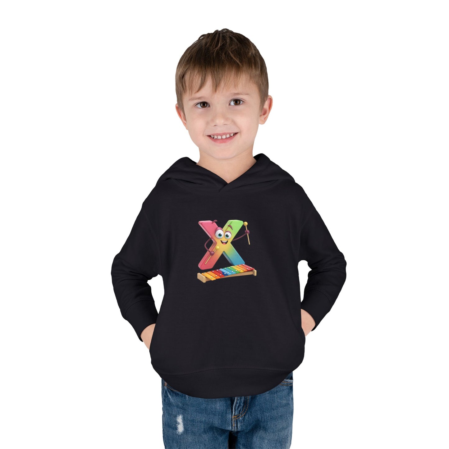Colorful Toddler Fleece Hoodie with Fun Character, Kids Pullover, Children's Outerwear, Playful Hoodie for Kids, Gift for Toddlers