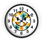 Floral Smile Wall Clock — Cheerful Daisy Face Home Decor
