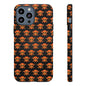 Halloween Skull Phone Case, Spooky Mobile Cover, Trick or Treat Accessory, Goth Gift, Skull Pattern Design