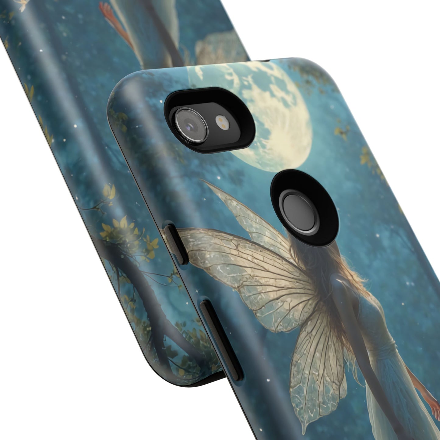 Fairy Moon Phone Case | Tough Cases for Nature Lovers, Fantasy Gift, Boho Phone Accessory, Ethereal Aesthetic, Magical Design