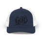 Divine Faith Snapback Trucker Cap - Spiritual Fashion, God Theme hat, Outdoor Style, Gift for Believers, Casual Wear