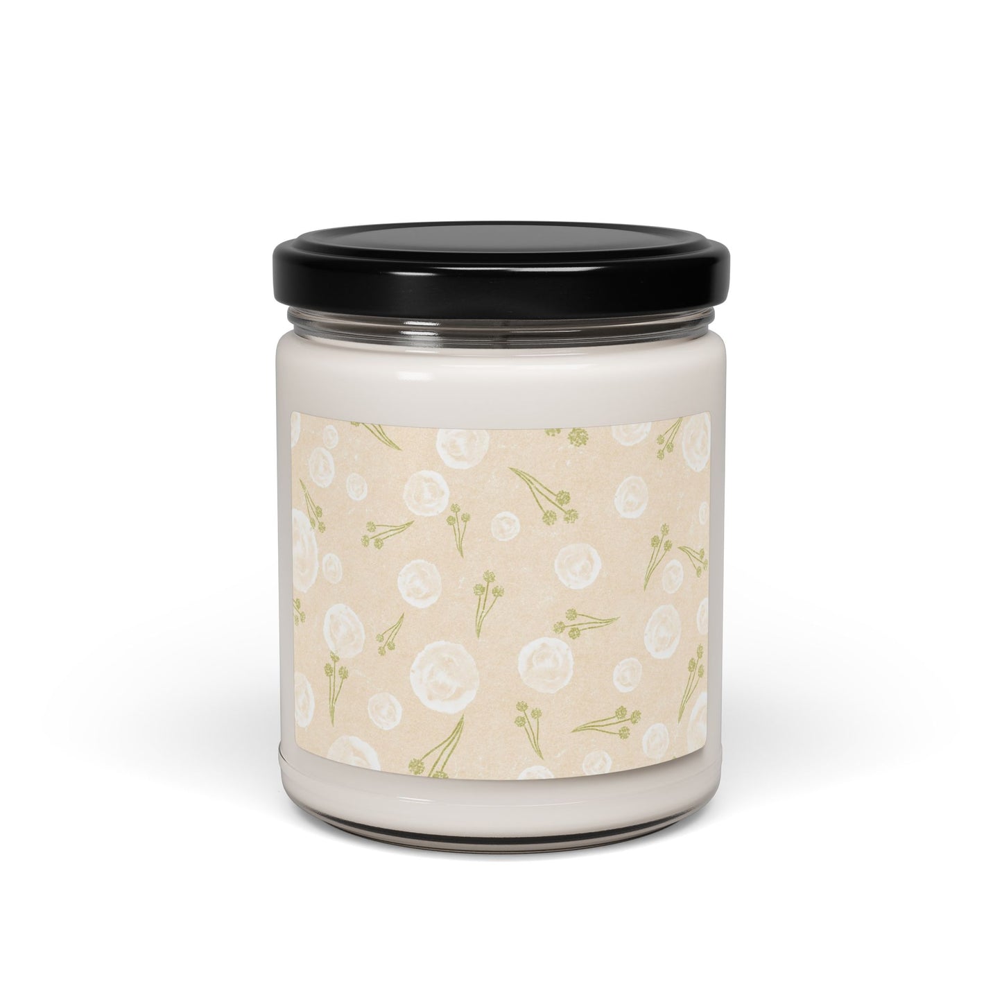 Delicate Floral Scented Soy Candle | Eco-Friendly Home Decor, Relaxation Gift, Aromatherapy Candle, Wedding Favors, Self-Care Treat