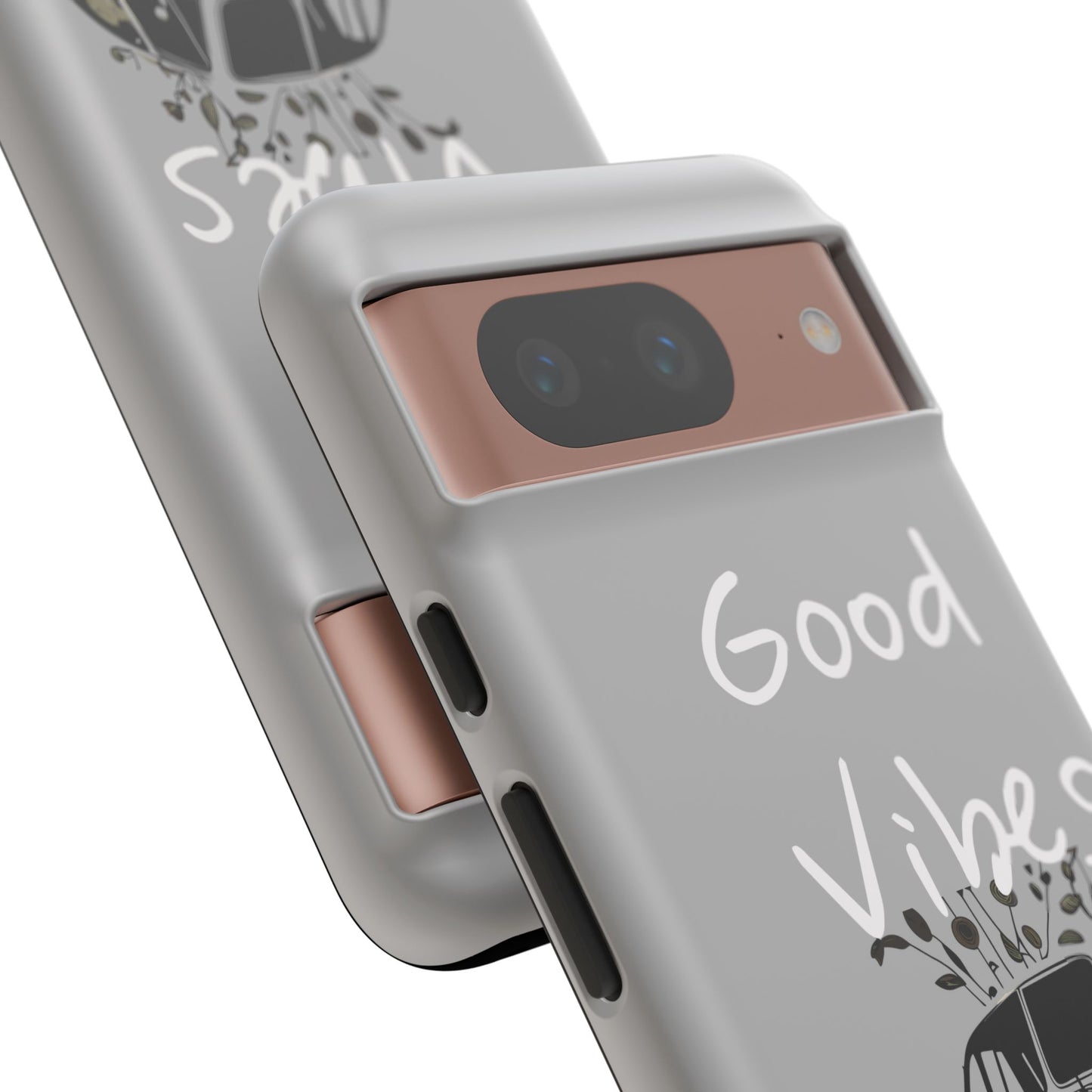 Floral Phone Case | Good Vibes, Phone Accessories, Gift for Her, Trendy Tech, Summer Vibes, Birthday Gift