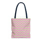 Colorful Chevron patter Tote Bag Stylish Eco-Friendly Shopping Tote