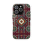 Tribal Pattern Phone Case - Boho Chic, Tough Durable Cover, Stylish Tech Accessory, Gift for Him/Her, Festival Essentials