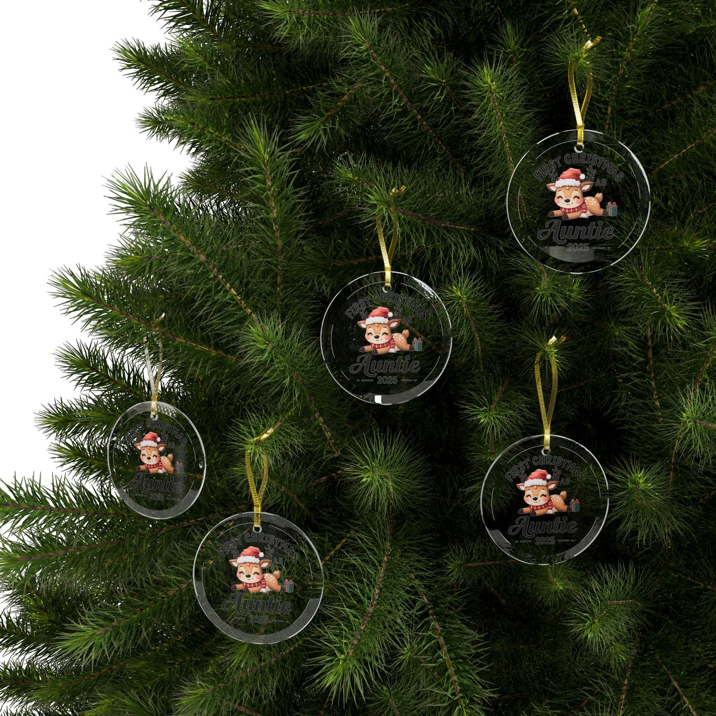 Glass Ornaments - Aunt