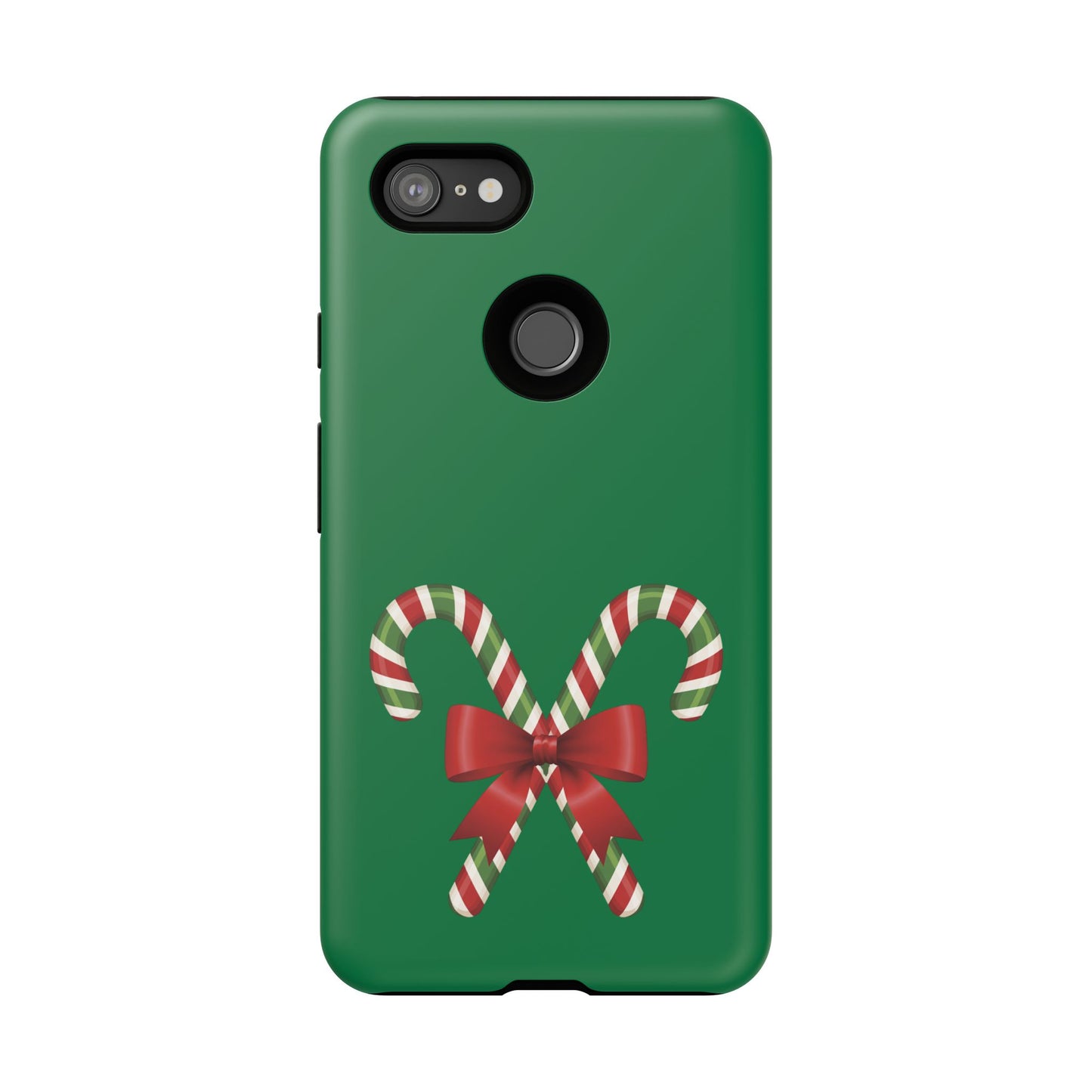Candy Cane Phone Case: Holiday Spirit, Festive Gift, Cute Accessories, Christmas Decor, Seasonal Style