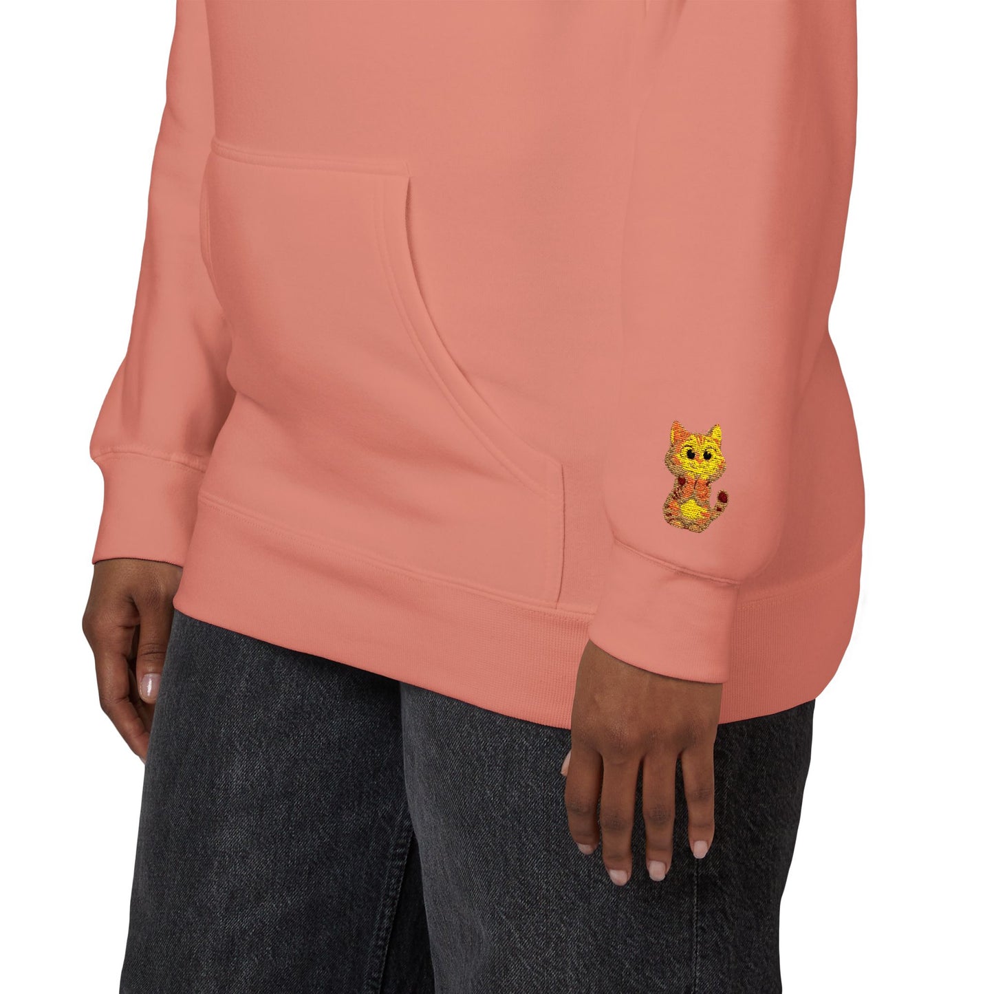 Cozy Fleece Hoodie with Cute Animal Design, Unisex Sweatshirt for Casual Outings, Gifts for Animal Lovers, Perfect for Fall and Winter