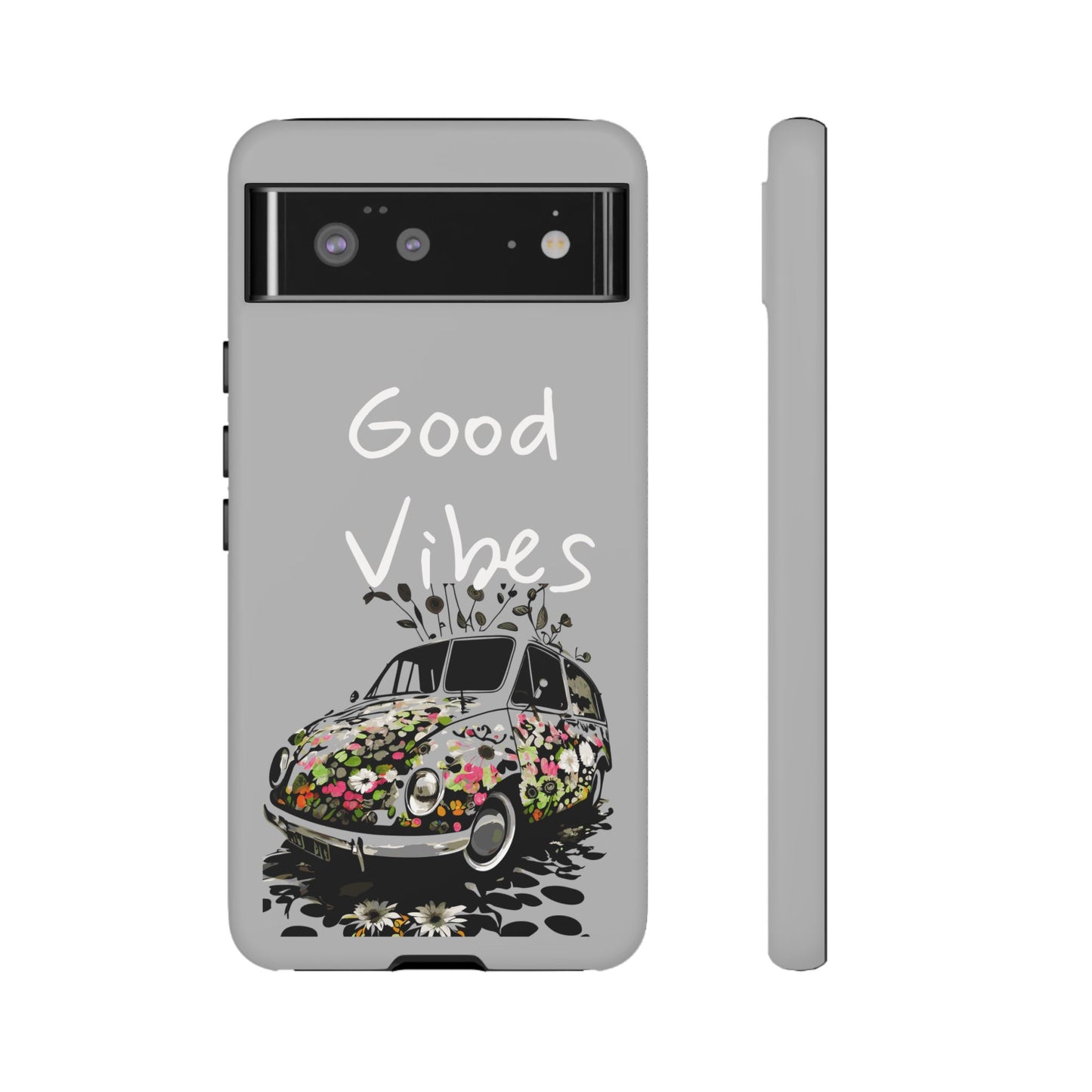 Floral Phone Case | Good Vibes, Phone Accessories, Gift for Her, Trendy Tech, Summer Vibes, Birthday Gift