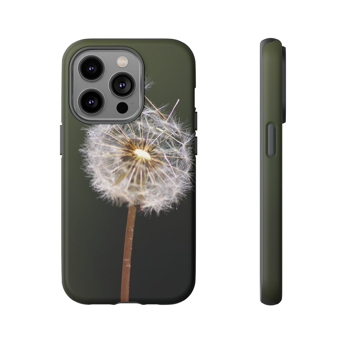 Dandelion Photo Tough Case — Protective Floral Phone Cover