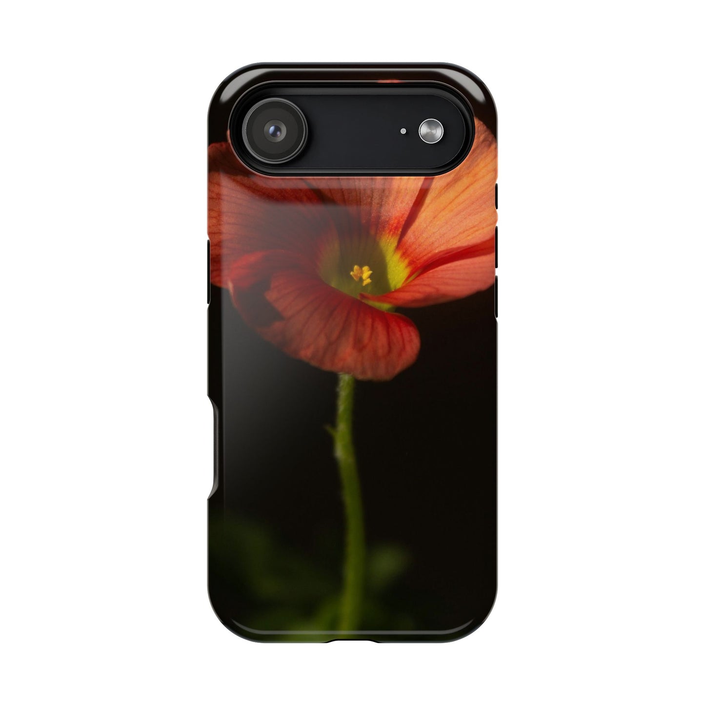 Poppy Bloom Magnetic Impact Phone Case — Slim Protective Floral Design