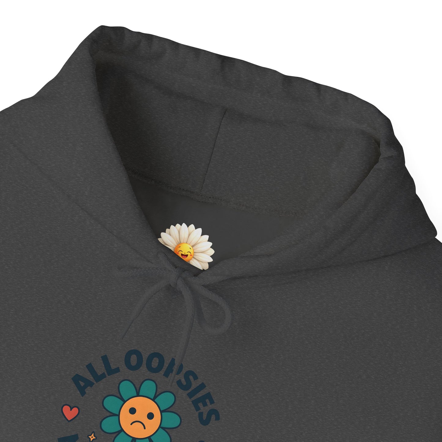 Psychedelic Floral Hoodie, Cozy Sweatshirt for Casual Style, Gift for Flower Lovers, Cute Streetwear, Spring Fashion, Art Tee