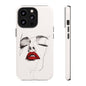 Stylish Phone Case with Artistic Lip Design, Femme Tech Accessory, Trendy Device Cover, Gift for Her, Unique Phone Accessories