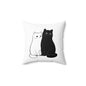 Cute Cat-Themed Decorative Pillow, Throw Pillow for Cat Lovers, Cozy Home Decor, Pet-Themed Gift, Cat Person Gift