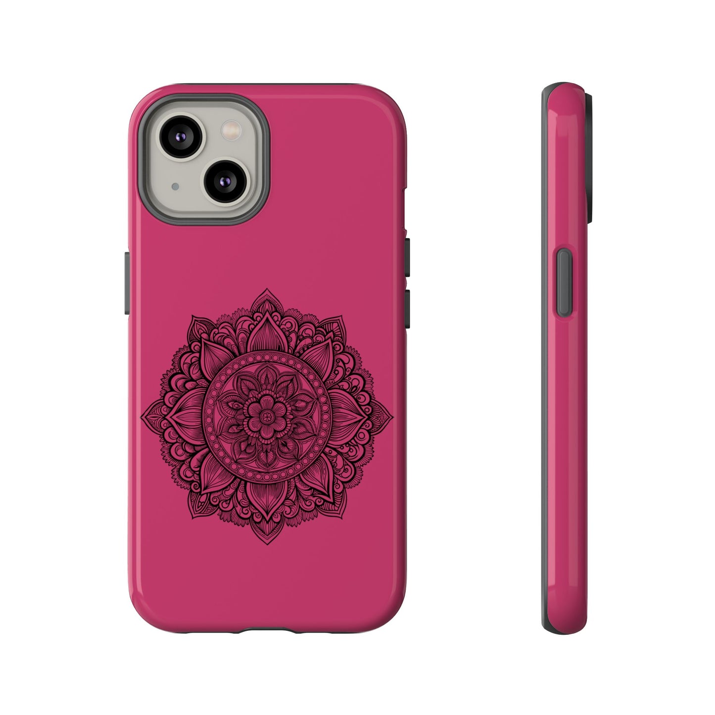 Vibrant Mandala Phone Case, Artistic Protection Cover, Gift for Her, Trendy Accessories, Birthday or Holiday Present