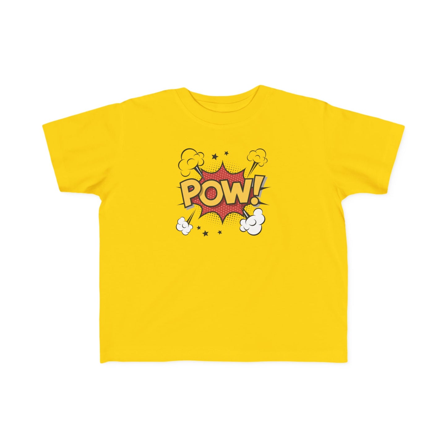 Superhero Toddler Tee, Cute Kids Shirt, POW Graphic T-Shirt, Fun Children's Wear, Birthday Gift, Playtime Outfit