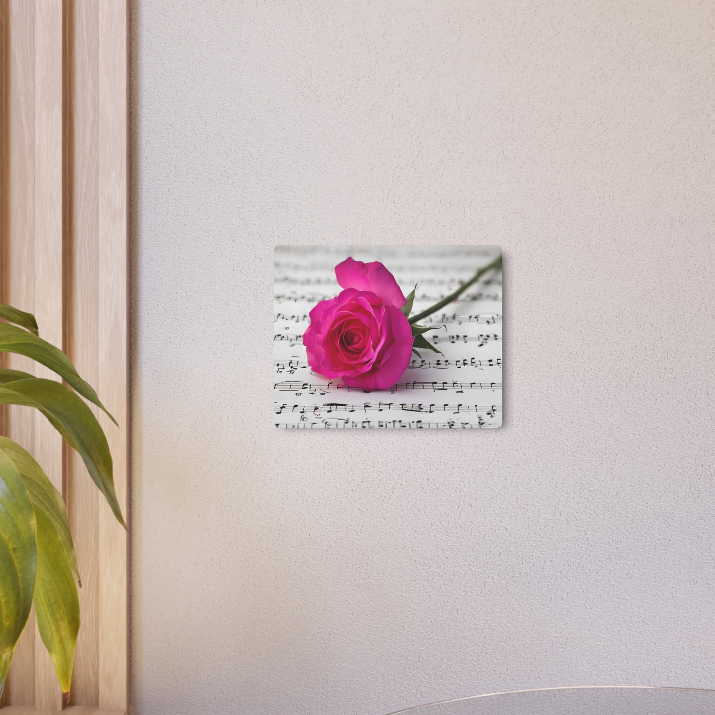 Elegant Floral Metal Art Sign - Pink Rose on Sheet Music Wall Décor, Perfect Gift for Music Lovers, Home Decor, Mother’s Day, Wedding, [...]